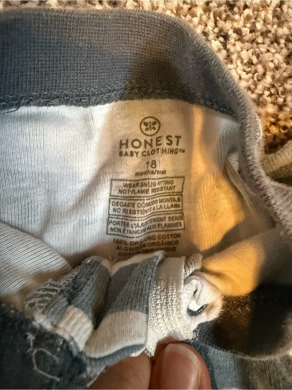The Honest Company nwot washed